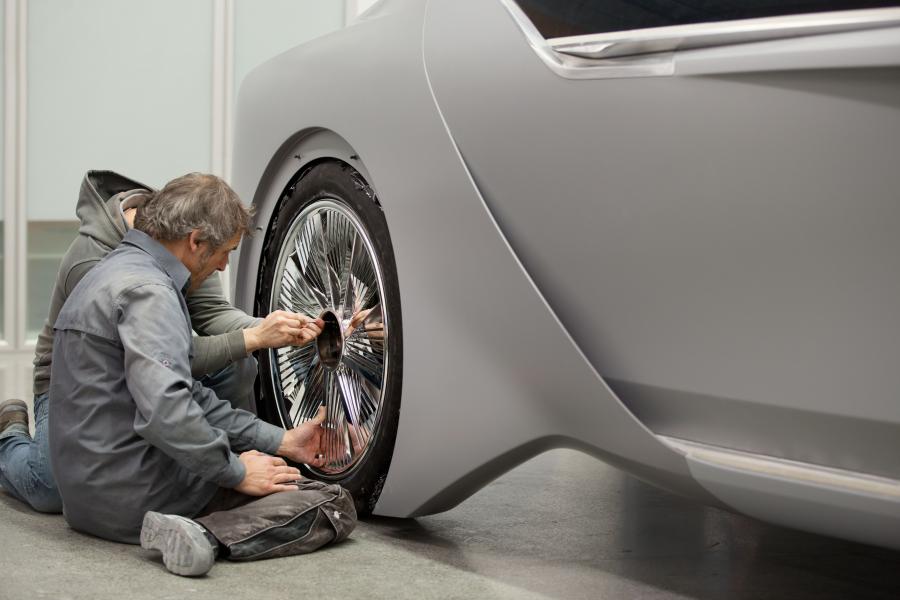 Детали создания Rolls-Royce Vision Next 100 2016 года  (фото 88 из 96)